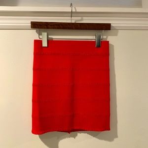 BRAND NEW WITH TAGS Red Bandage Skirt (One Size Fits All)
